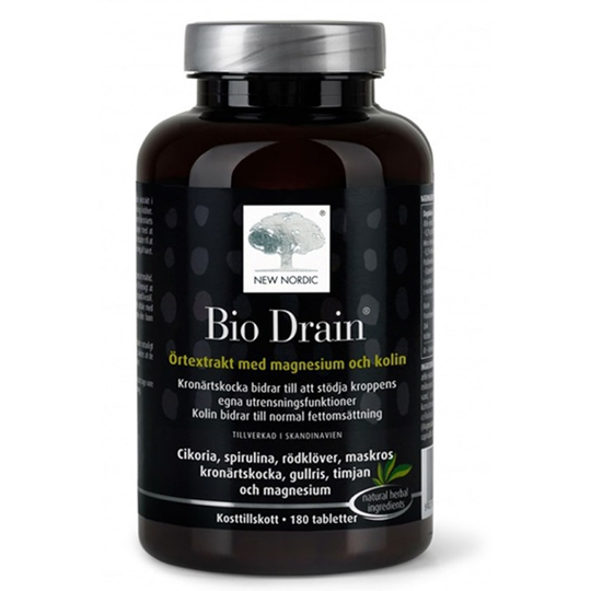 New Nordic Biodrain 180 tabletter