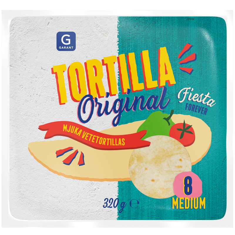 Tortillabröd 8-pack - 28% rabatt