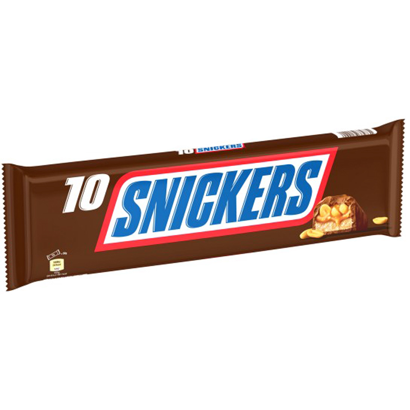 Godis Snickers 10-pack - 43% rabatt