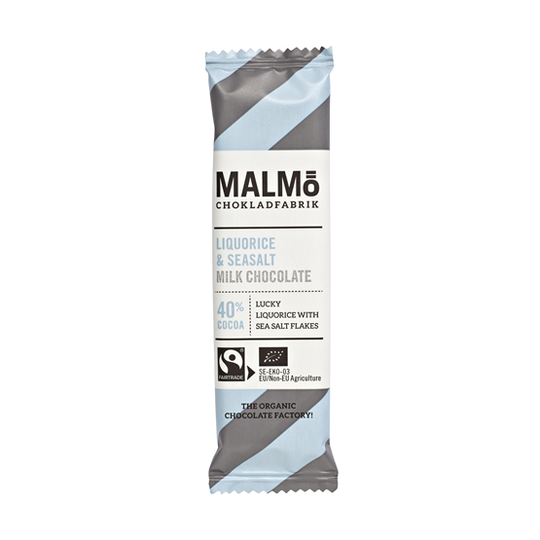 Malmö Chokladfabrik Lakrits & Havssalt 25 g
