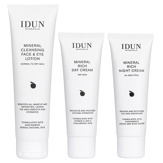 IDUN Minerals Moisturizing Kit Dry Skin