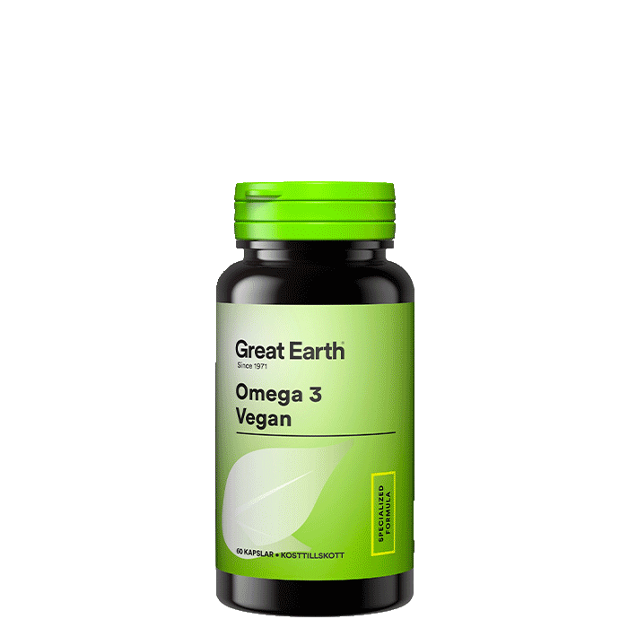Omega 3 Vegan, 60 kapslar