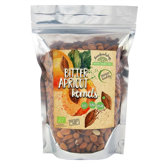Rawfoodshop Aprikoskärnor Bittra EKO 500 g
