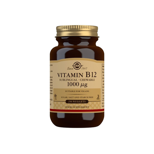 Solgar Vitamin B12 Sublingual 1000 mcg 250 tuggtabletter