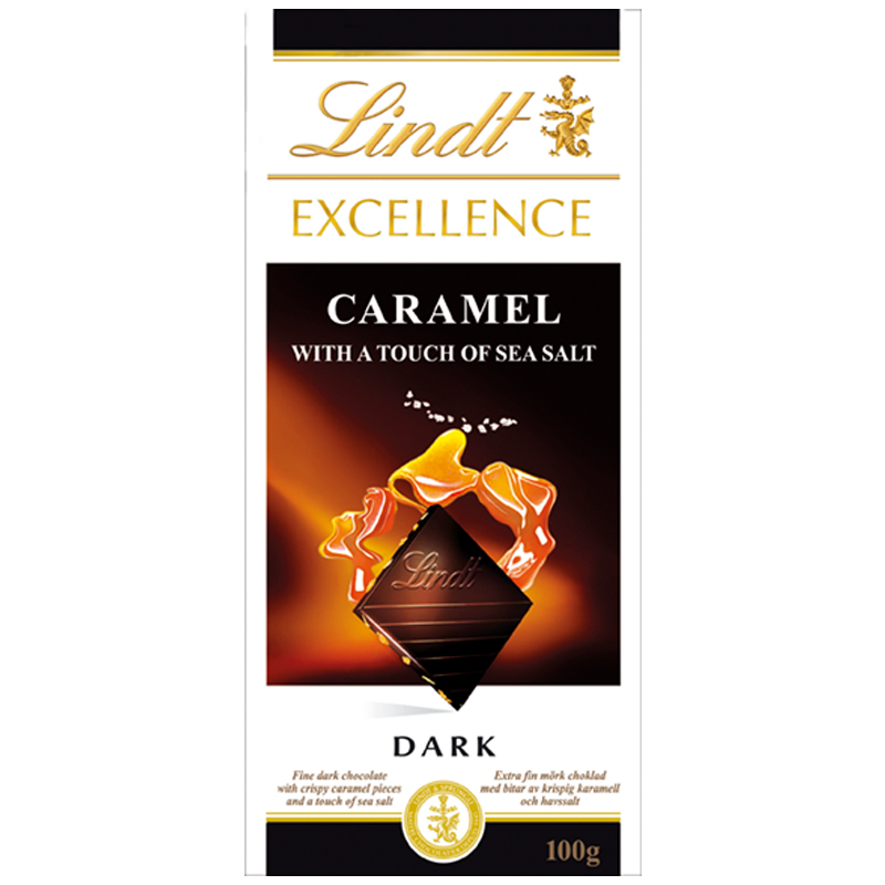 Lindt Excellence Caramel - 20% rabatt