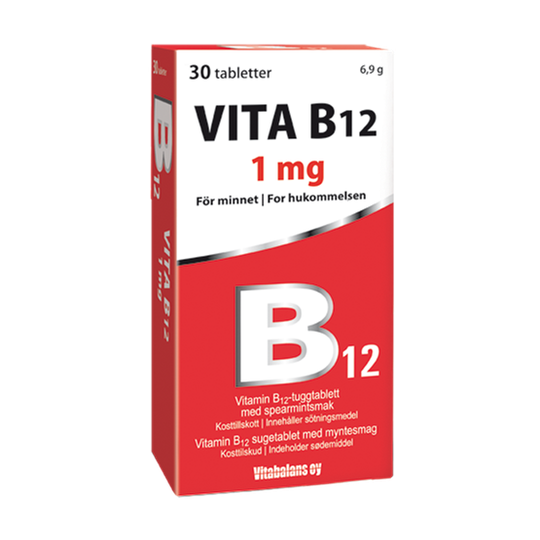 Vita B12 1 mg 30 tab