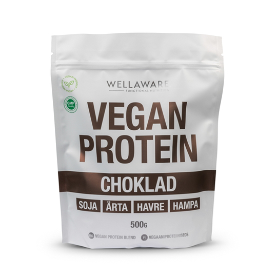 WellAware Vegan Protein Blend Choklad 500 g