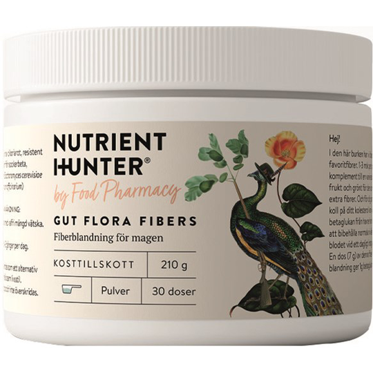Nutrient Hunter by Food Pharmacy Gut Flora Fibers - Fiberblandning för
