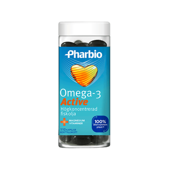 Pharbio Omega-3 Active 110 kapslar