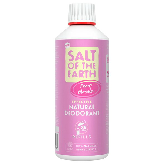 Salt of the Earth Peony Blossom Natural Deodorant Spray 500 ml (Refill)