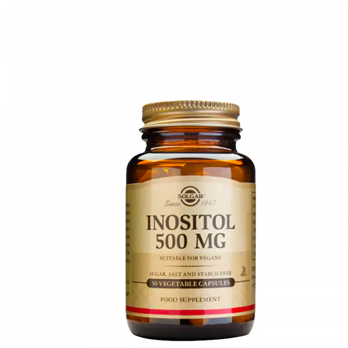 Inositol, 500 mg, 50 kapslar