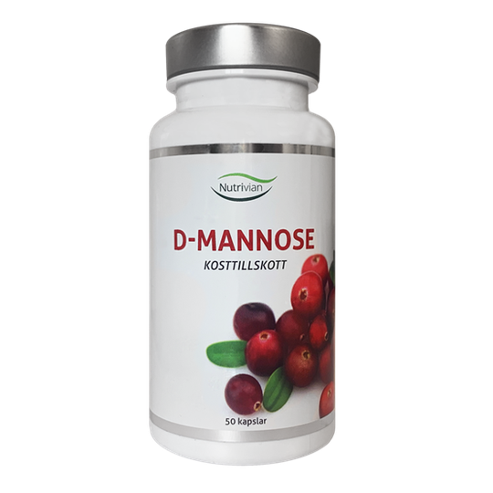 Nutrivian D-Mannose 50 kapslar