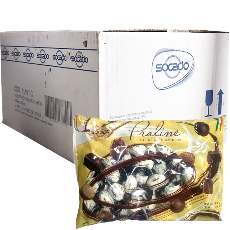 Hel Låda Praliner "Lemon" 6kg - 73% rabatt
