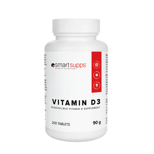 SmartSupps Vitamin D3, 200 tabs