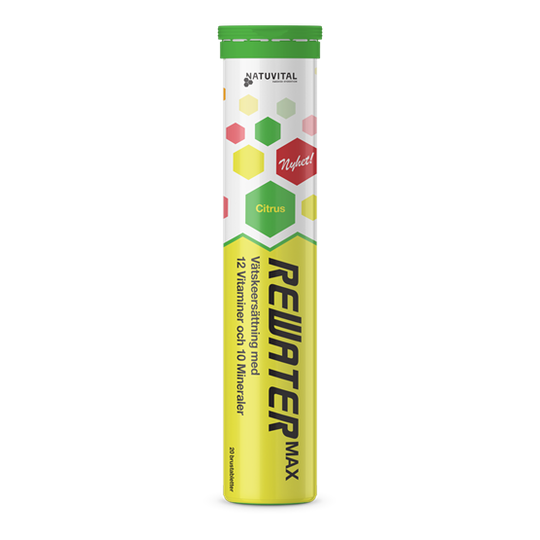 ReWater Max Citrus 20 brustabletter