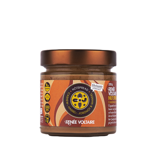 Renée Voltaire Nötspread Cashew, Hassel-, Jordnöt & Mandel 220 g