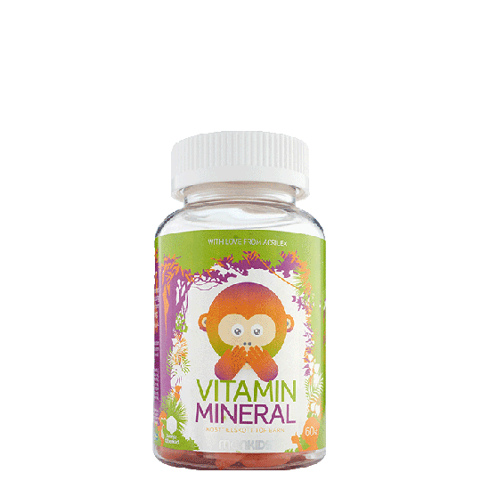 Vitamin Mineral Ananas, 60 tuggtabletter