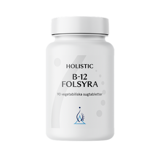 Holistic B-12 Folsyra 90 tabletter
