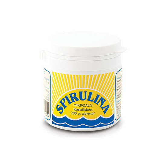 Lindroos Spirulina 200 tabletter