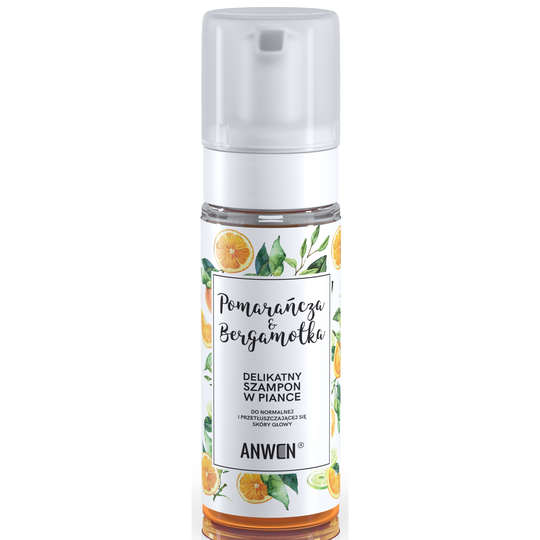 Anwen Foam Orange And Bergamot Shampoo 200 ml