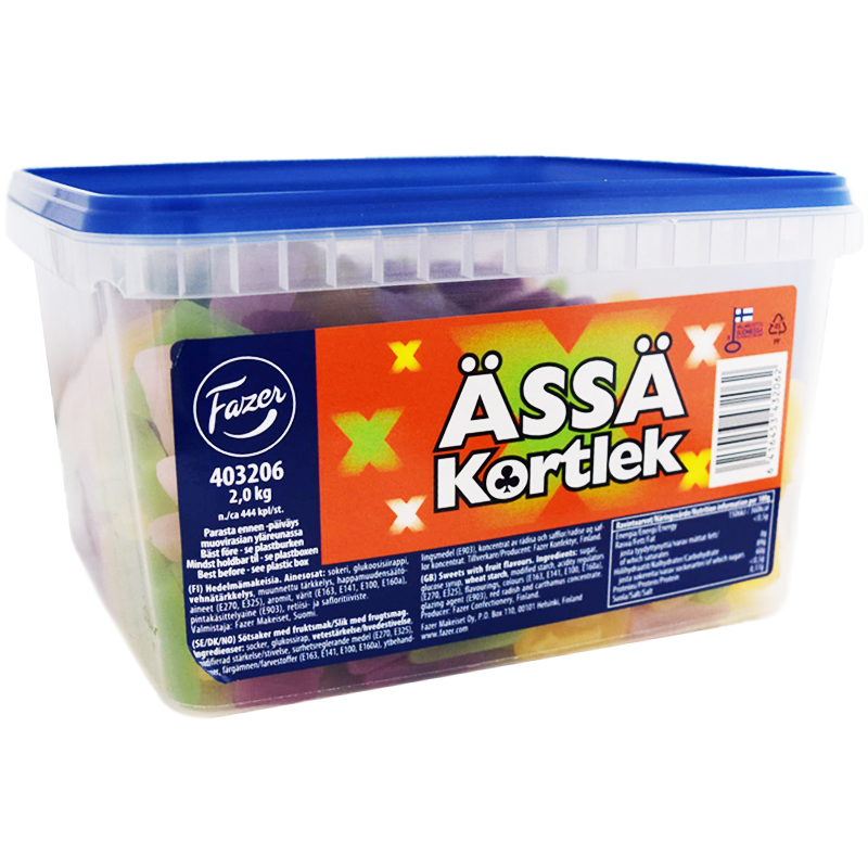 Hel Låda Fruktgodis 2kg - 33% rabatt
