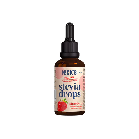 Nicks Stevia Drops Strawberry 50 ml