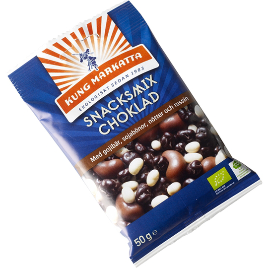 Kung Markatta Snacksmix Choklad 50 g