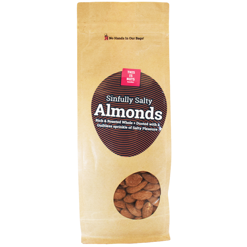 Mandlar "Sinfully Salty" 500g - 46% rabatt