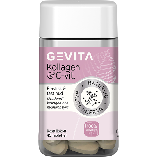 Gevita Kollagen & C-vitamin 45 tabletter