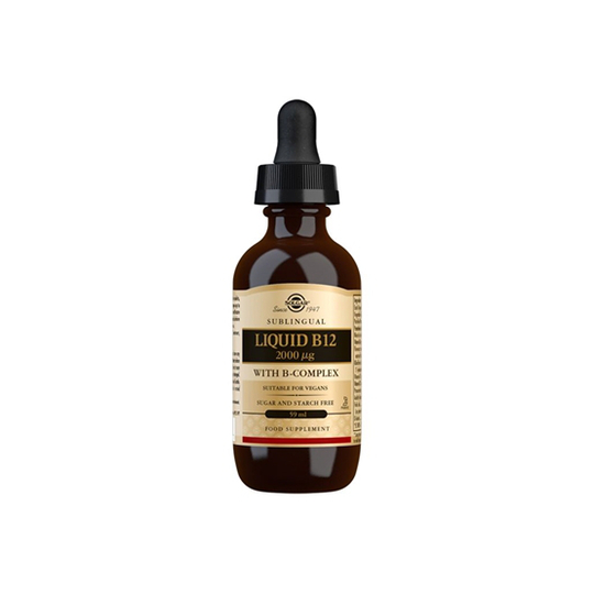 Solgar Flytande B-12 2000 mcg 59 ml