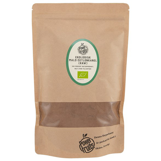 Powerfruits Ekologisk Ceylonkanel Mald, 400 g