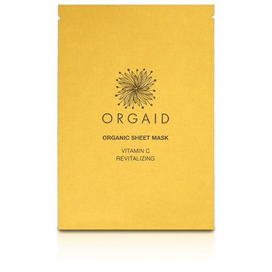 Orgaid Organic Sheet Mask Vitamin C & Revitalizing, 24 ml