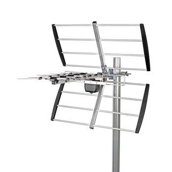 Nedis Utomhusantenn | UHF | Mottagningsområde: -50 km | LTE700 | Förstärkning: 12 dB | 75 Ohm | Antenn längd: 700 mm | ABS / Aluminium