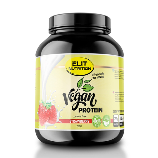 Elit Nutrition Vegan Protein Strawberry 750 g