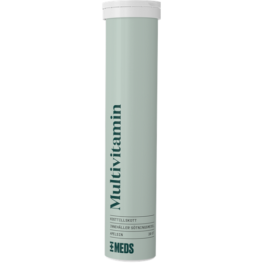 MEDS Multivitamin Brus Apelsin 20 st