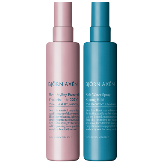 Björn Axén Heat Styling Protection & Salt Water Spray Duo