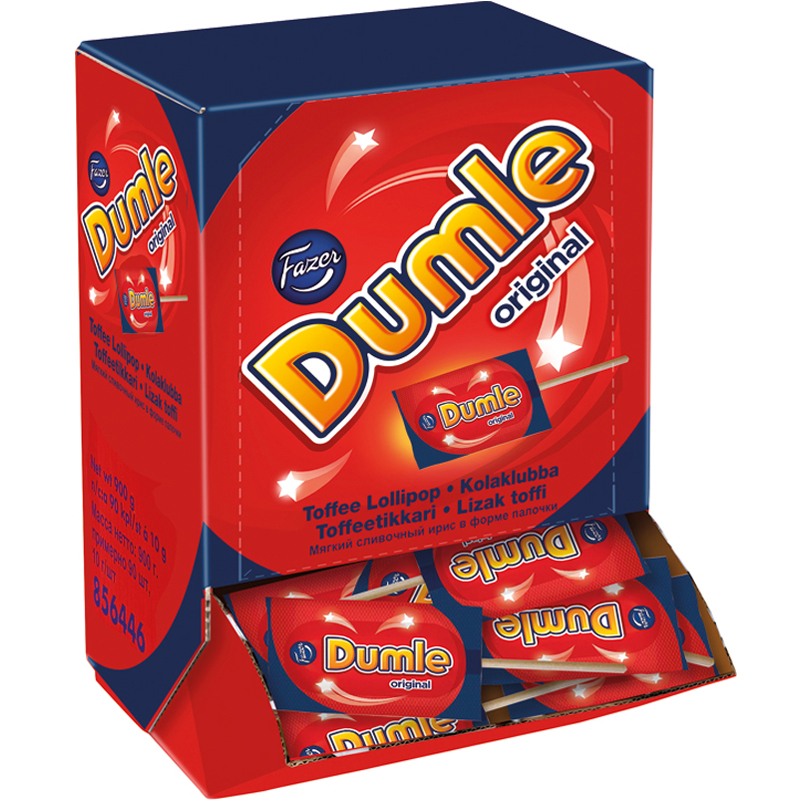 Hel Låda Dumleklubbor 90 x 10g - 45% rabatt