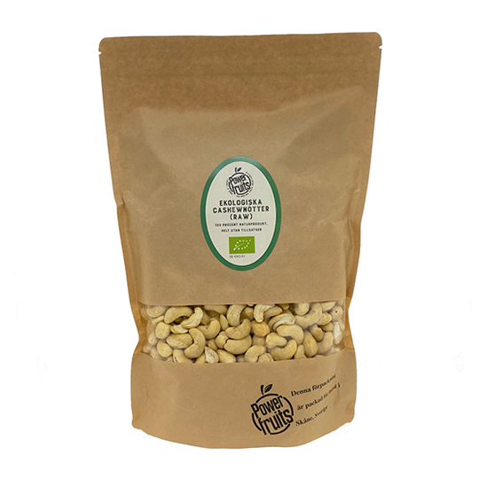 Powerfruits Ekologiska Cashewnötter RAW 500 g