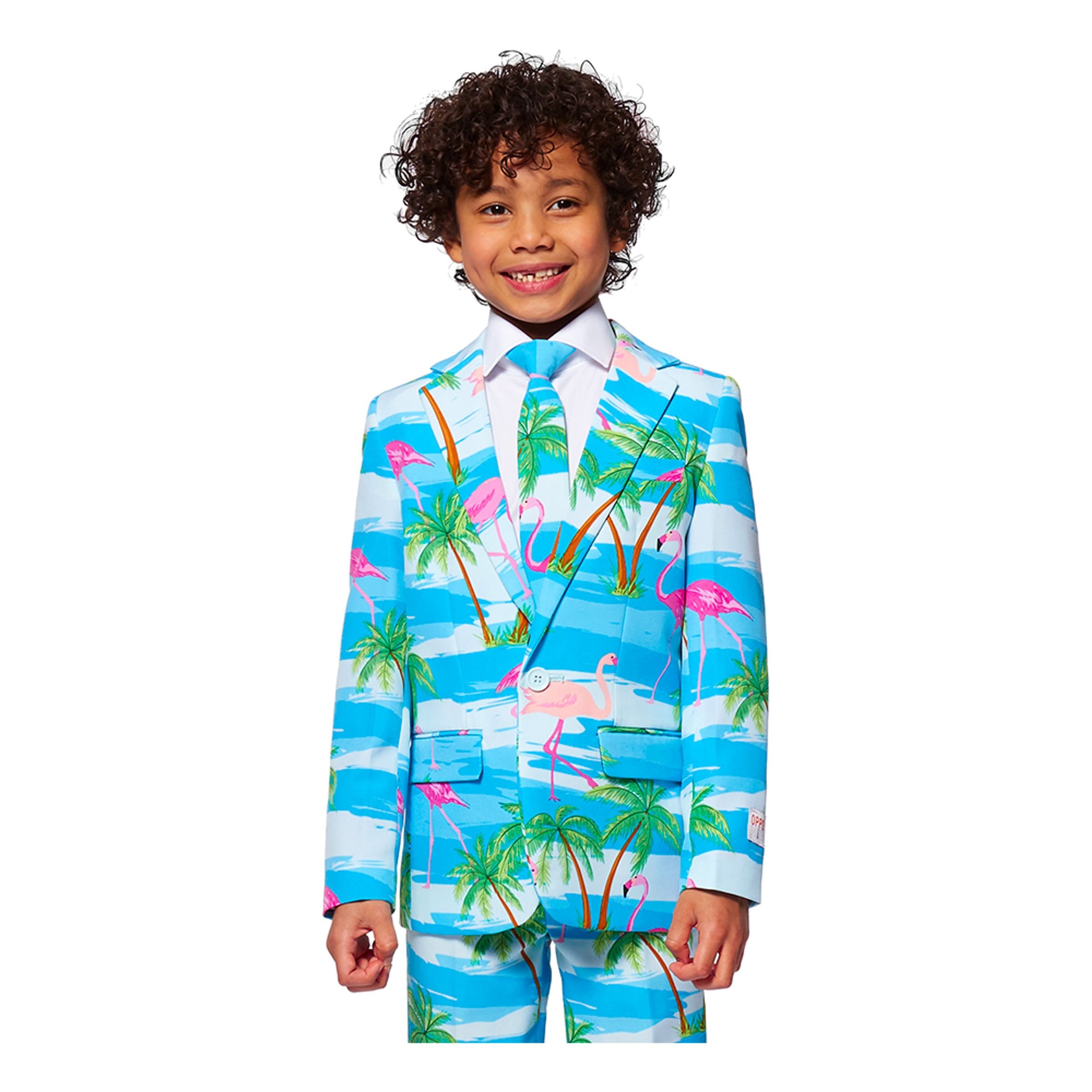 OppoSuits Boys Flaminguy Kostym - 92/98