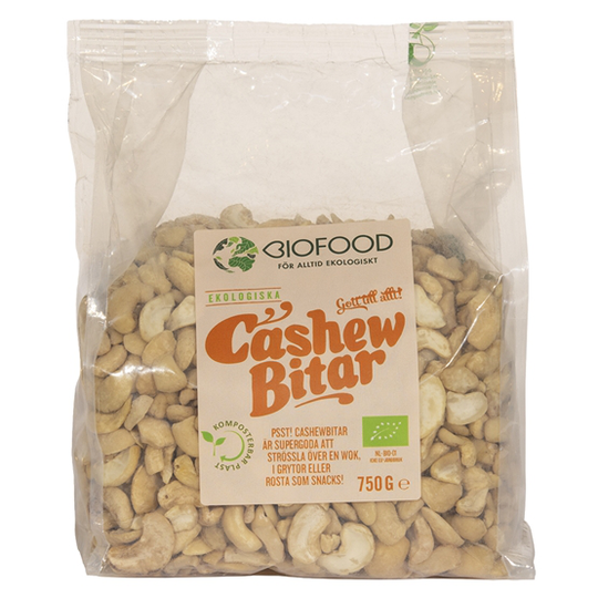 Biofood Cashewbitar 750 g