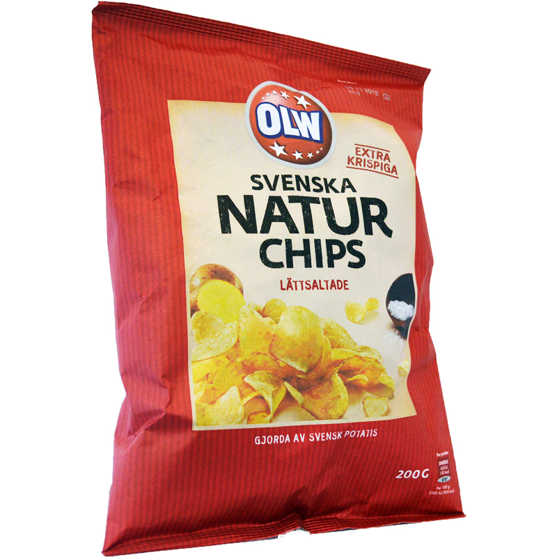 Naturchips Lättsaltade - 60% rabatt
