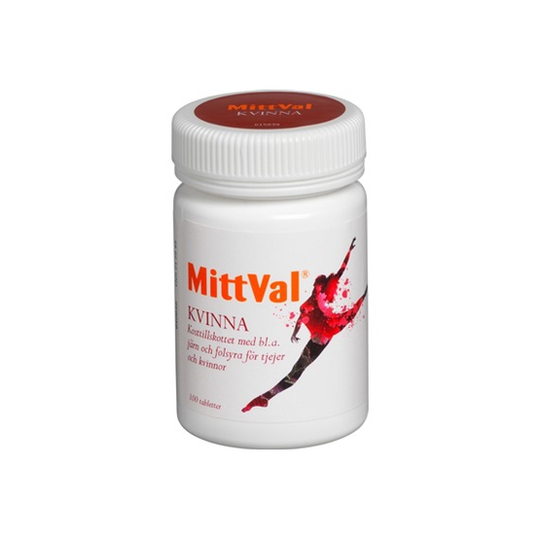 MittVal Mittval Kvinna 100 Tabletter
