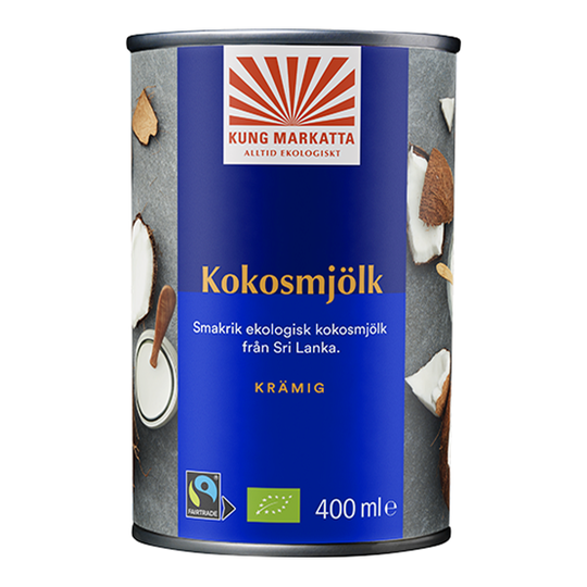 Kung Markatta Kokosmjölk KRAV 400 ml