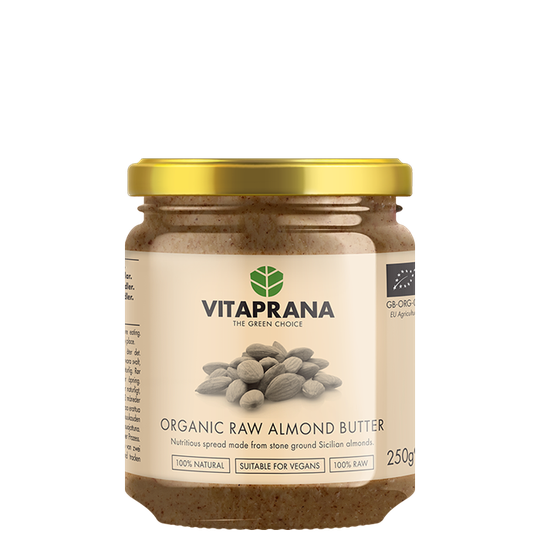 Organic Raw Almond butter, 250 g