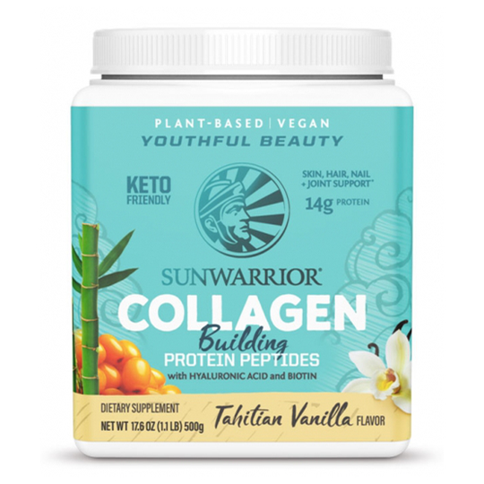 Sunwarrior Collagen Building Protein peptides 500 g Vanilj