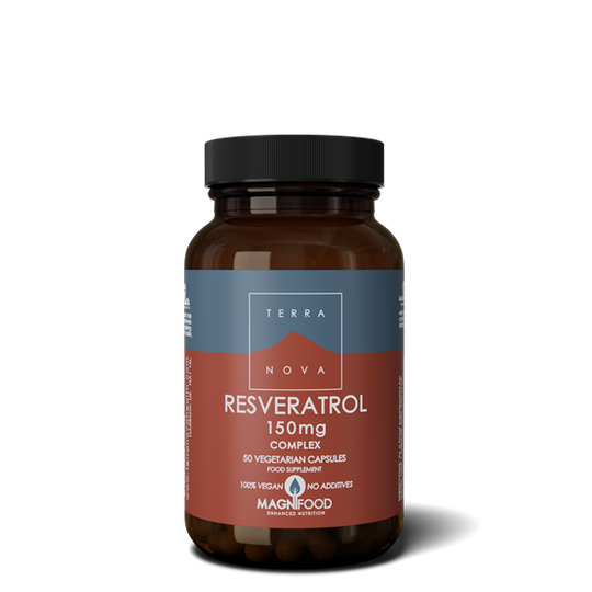 Terranova Resveratrol 150 mg Complex 50 kapslar