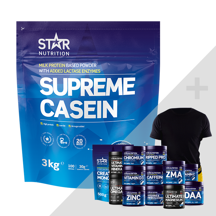Supreme Casein 3 kg + Bonus Product!