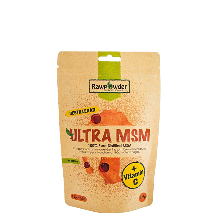 Ultra MSM+Vitamin C, 175 g