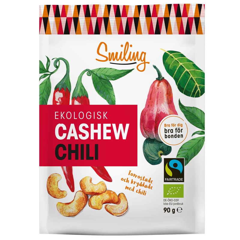 Eko Cashewnötter Chili - 17% rabatt