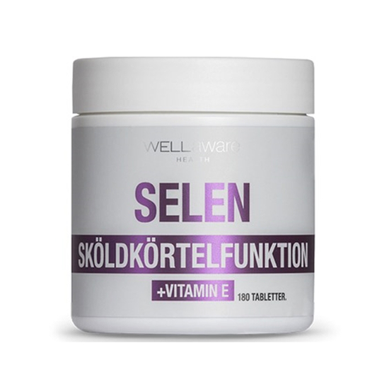 WellAware Health Selen + E Vitamin 180 minitabletter
